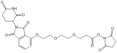 Thalidomide-O-PEG2-SPA(图1)