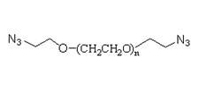 Azide-PEG-N3，MW：2000，叠氮-聚乙二醇-叠氮